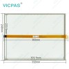 IPPC-6152A-R0AE IPPC-6152A-R1AE Touch Digitizer Glass Front Overlay