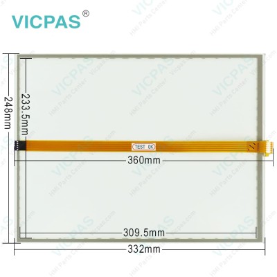 PPC-157T PPC-157T-BARE-TE Front Overlay Touch Screen