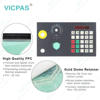 Siemens 6FC5103-0AD20-0AA0 Membrane Keyboard Switch