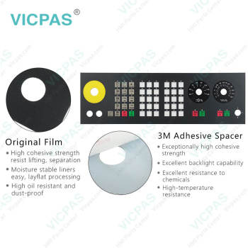 Siemens 6FC5203-0AF22-1AA0 Membrane Keyboard Repair