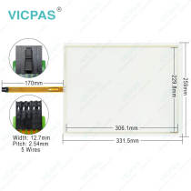 Touch screen panel 0283900B 1071.0043 /0283900B 1071.0043 Touch screen panel