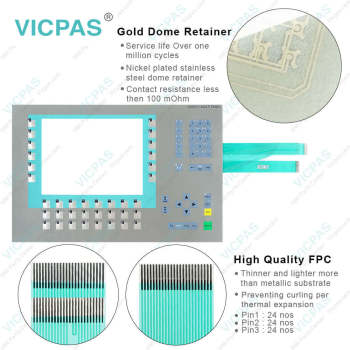 6AV6643-7DD00-0CJ1 Membrane keyboard keypad