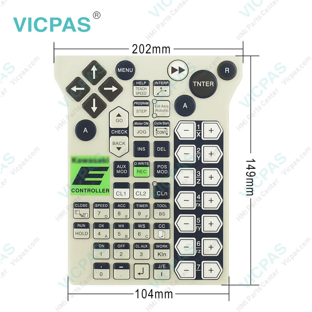Kawasaki 60337-0285 50817-1349 Membrane Keyboard Keypad