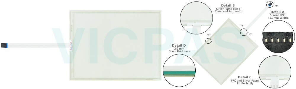 DMC FST-T121A FST-T121A110I Touch Screen Glass Replacement Repair