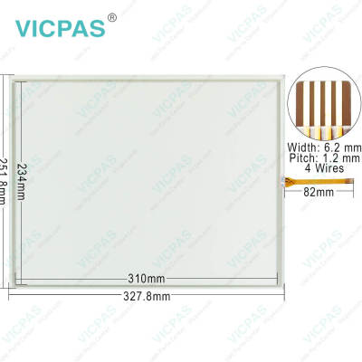 DMC AST-150A AST-150A080A HMI Panel Glass Repair
