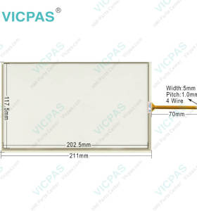 TP-4519S1F1 Touch Panel TP-4519S1 Touch Screen Glass