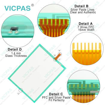 Fujitsu N010-0510-T213 N010-0510-T213-T Touch Panel