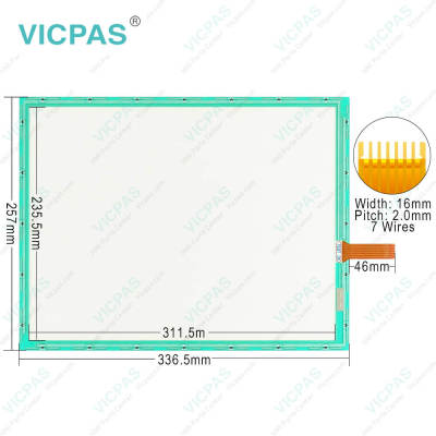 Fujitsu Touch Glass N010-0510-T214 N010-0510-T218