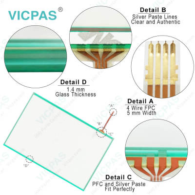 N010-0554-X265/01 Fujitsu Touch Membrane Repair