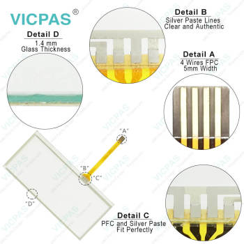 Panasonic GT12 AIG12MQ04D HMI Panel Glass Overlay