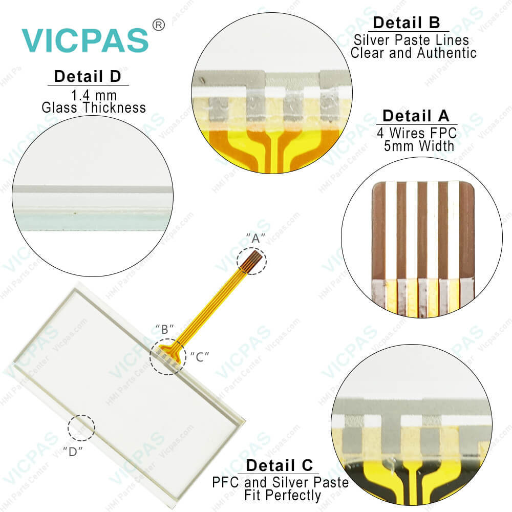 Panasonic GT02 AIG02MQ23D Touch Screen Front Overlay