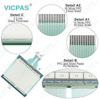 DMC TP-3386S1 Touch Screen Panel Replacement Part