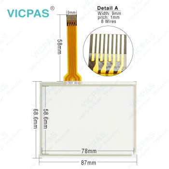 DMC TP-3435S1 Touch Screen Panel Glass Repair