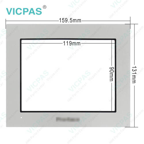 3710011-02 AGP3360-T1-D24 Front Overlay Touch Screen
