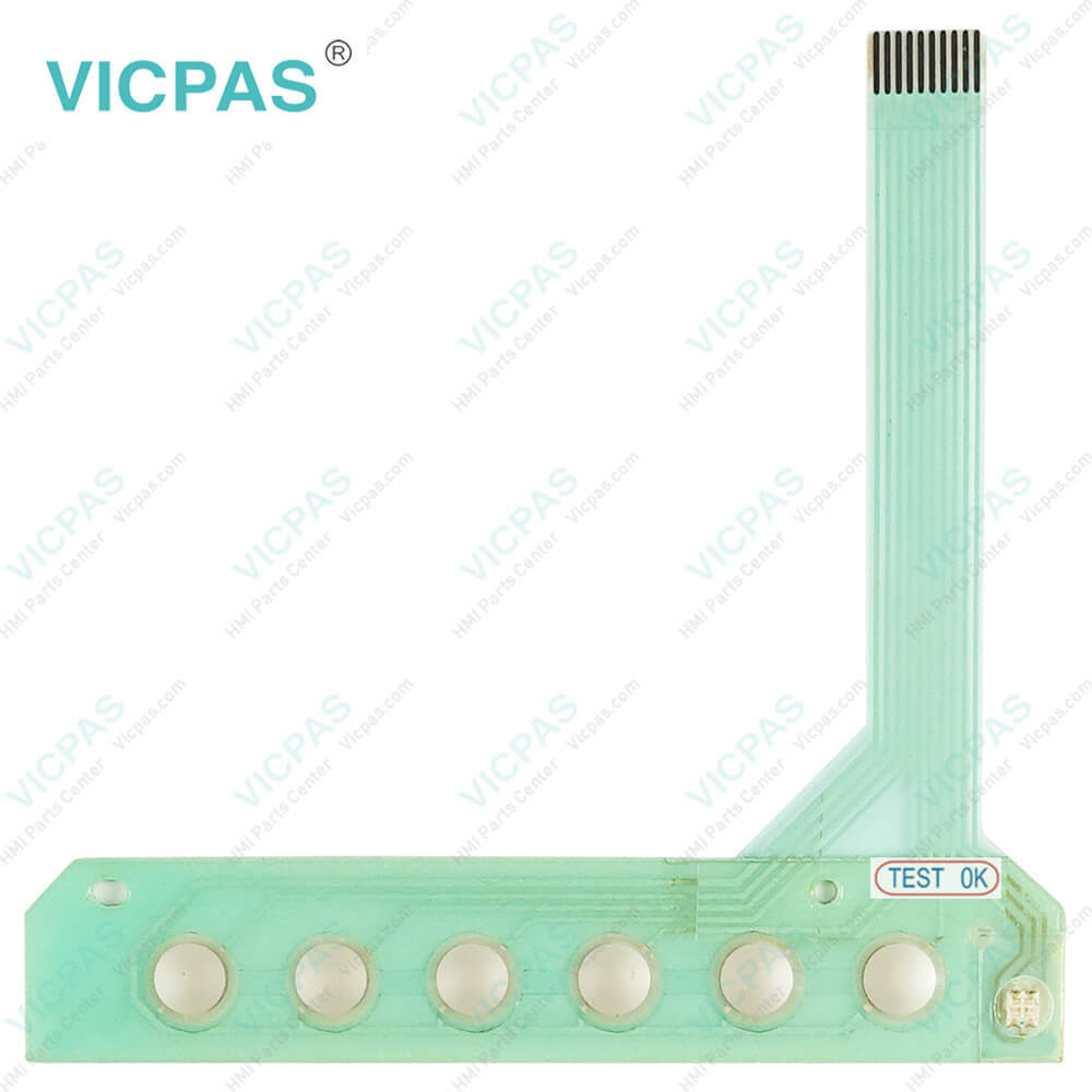 AGP3300H-S1-D24-GRY-KEY PFXGP3300HSADGK Keypad Overlay Glass