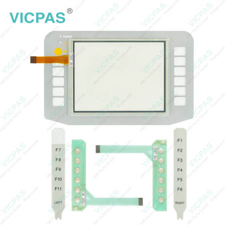 AGP3310H-T1-D24-GRY-KEY AGP3310H-T1-D24-KEY Overlay Keypad Glass