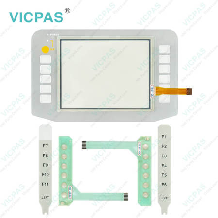 AGP3300H-S1-D24-YEL PFXGP3300HSADY Panel Glass Film Keypad