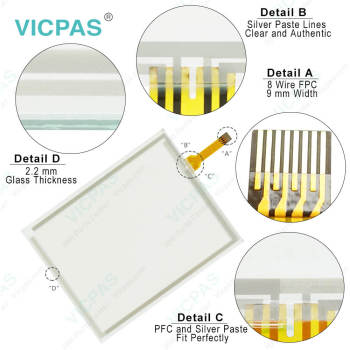 DMC TP-3289S4 TP-3289S5 TP-3289S6 Touch Digitizer Glass