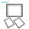 2711P-T15C6A2 Front Overlay Panel Glass Front Cover