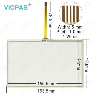 Delta DOP-B07E411 Protective Film Touch Screen Repair