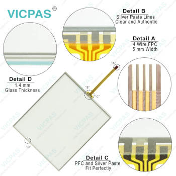 Delta DOP-B07S415 Protective Film Touch Panel Repair