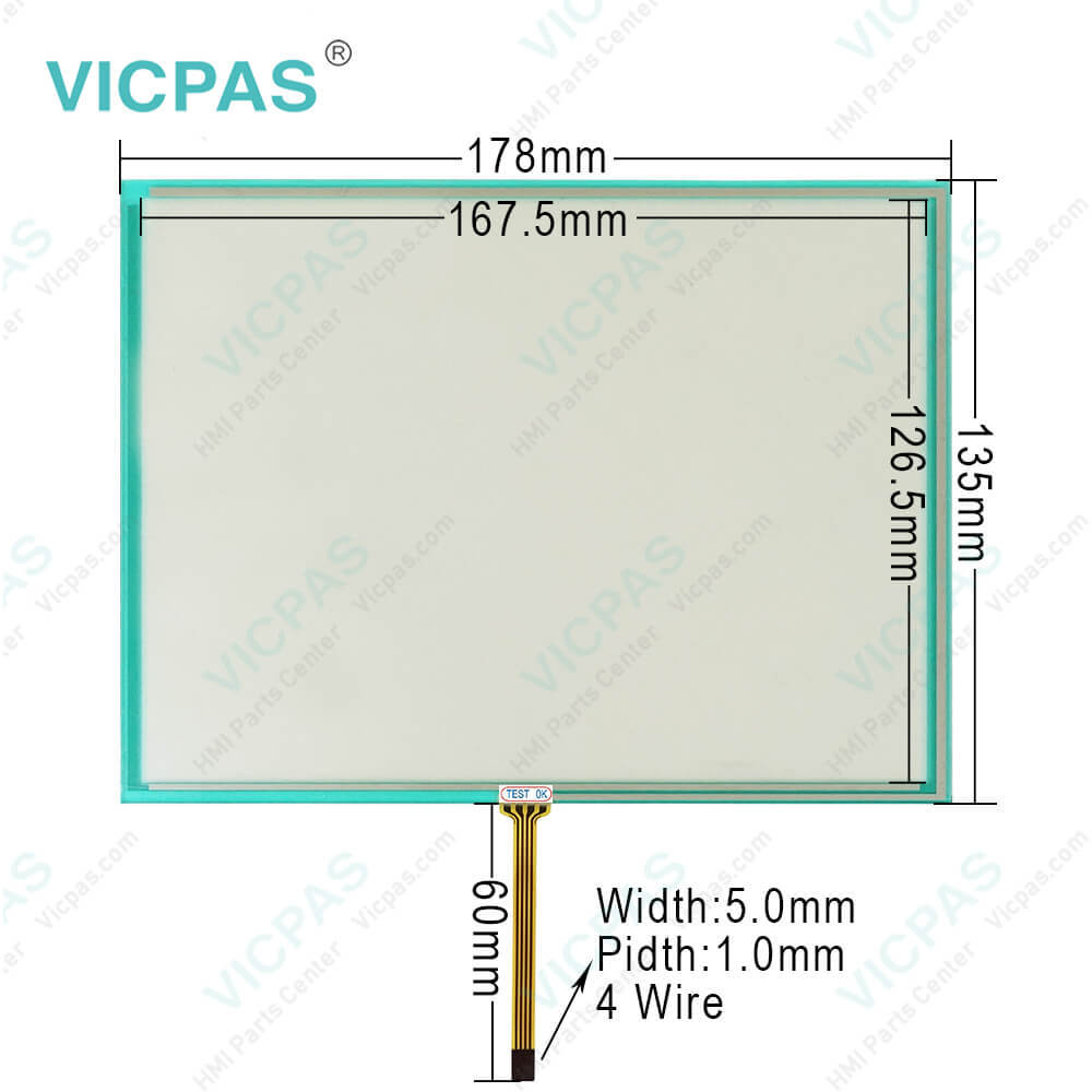 Delta DOP-B08E515 Touch Digitizer Front Overlay Repair