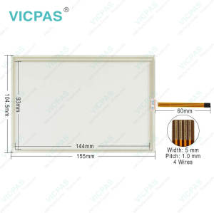 Delta DOP-AS57GSTD Front Overlay Touch Digitizer Glass