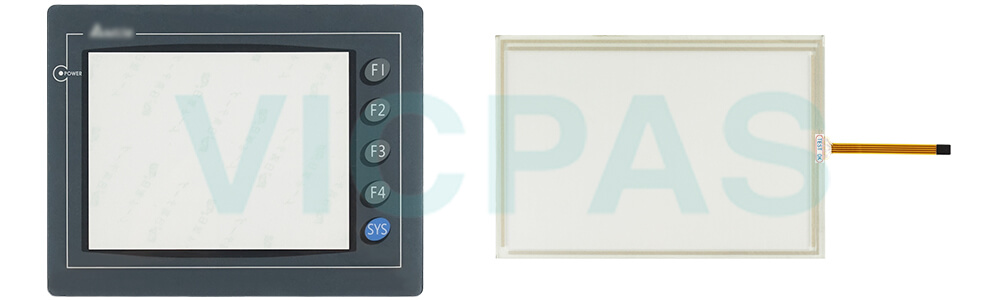 Delta DOP-A DOP-A57CSTD Front Overlay Touch Screen Panel Repair Replacement
