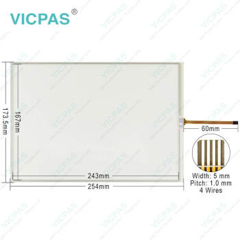 Delta DOP-A10TCTD Touch Glass Front Overlay Repair