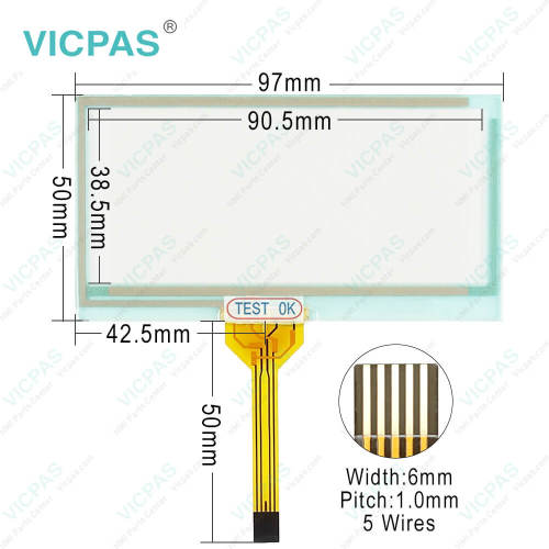 Proface 3910017-03 GP4106G1D Touch Digitizer Glass Film