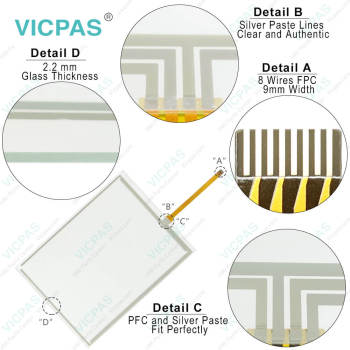DMC TP-4097S2F0 Touch Screen Panel Replacement Part