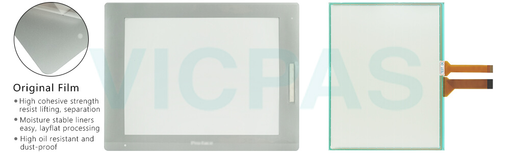 Proface Flat Panel Monitor FP61V-TC21 Touch Screen Panel Front Overlay Repair Replacement