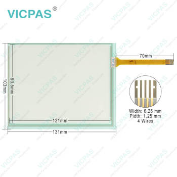 DMC TP-4549S1 Touch Membrane Repair Replacement