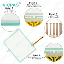 DMC ATP-072 Touch Screen Panel Glass Repair Replacement