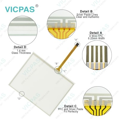DMC TP-3682S2 Touch Screen Panel Glass Repair