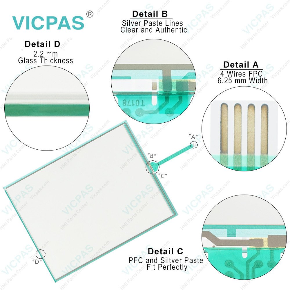 DMC TP3821S1 HMI Touch Screen Monitor Repair TP Series VICPAS