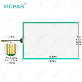 DMC TP-3825S1 Touch Screen Panel Glass Replacement