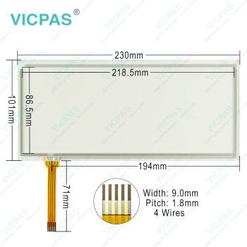 TP-3252S1 HITACHI PB-260E PB Ink Jet Printer touch screen panel