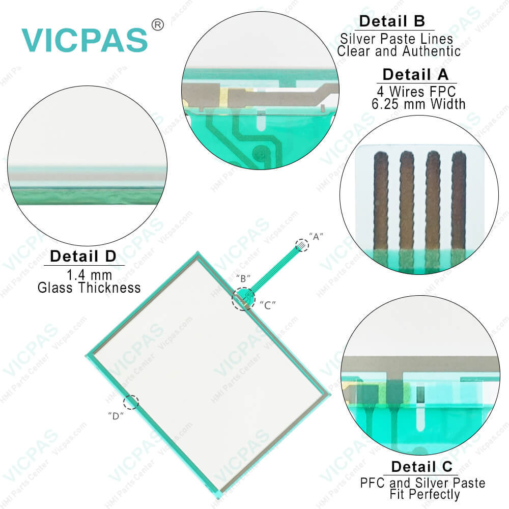 DMC AST-075 AST-075A070A HMI Touch Screen Monitor