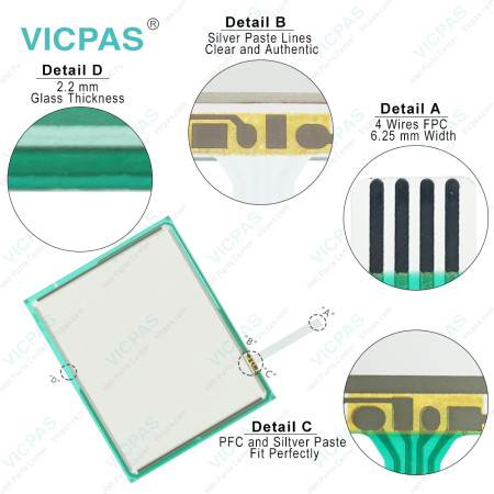 DMC ATP-072 Touch Screen Panel Glass Repair Replacement