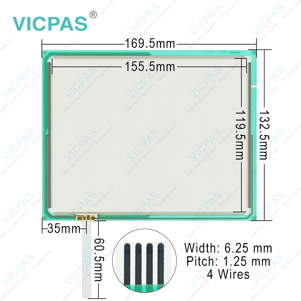 DMC ATP-072 Touch Screen Panel Glass Repair Replacement
