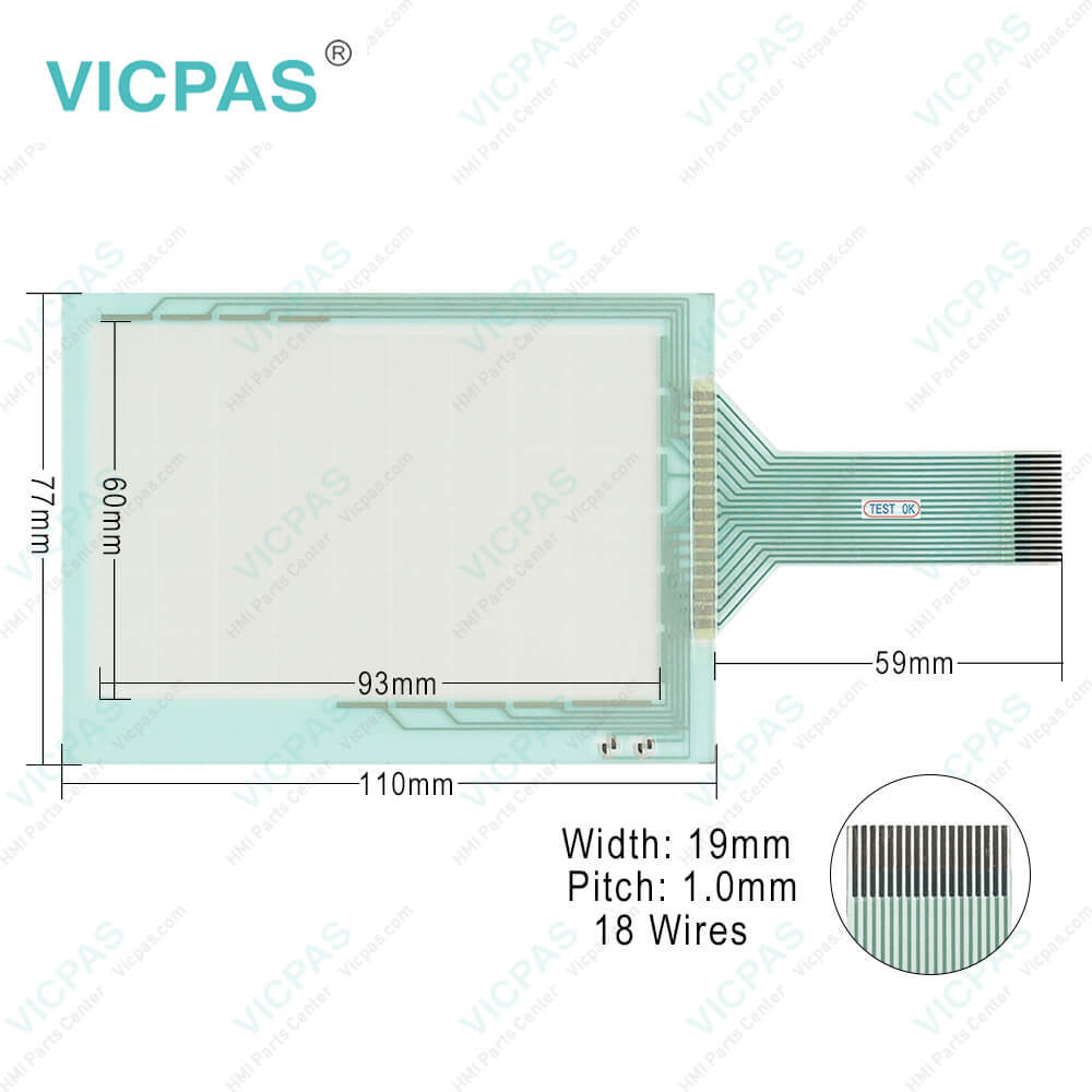 DMC TP-3201S1F0 TP-3201S1 Touch Digitizer Glass Repair