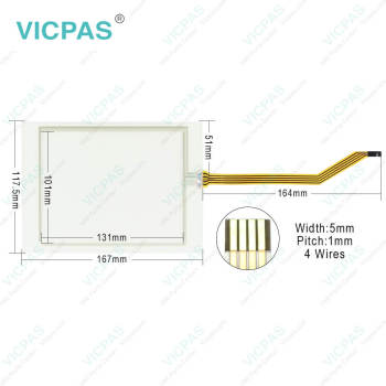 PanelView Component C600 2711C-T6M Touch Screen Panel repair