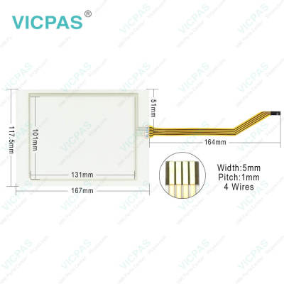 PanelView Component C600 2711C-T6M Touch Screen Panel repair