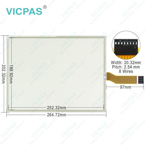 2711P-T12C4A6 Panelview Plus 1250 Touch Screen Panel