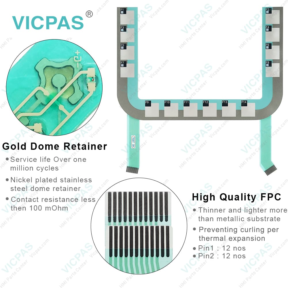 6AV6645-0AA01-0AX0 Touch screen pane glass repair | VICPAS