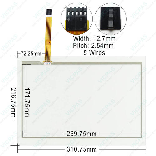 6AV7862-2BC00-0AA0 IFP1200 Basic Flat Panel 12" Overlay Touchscreen