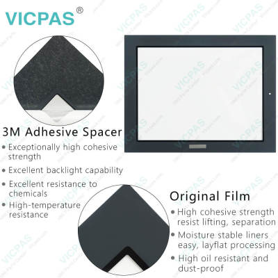 GLC2600-TC41-200V GLC2600-TC41-200V-M GLC2600-TC41-24V Touch Membrane Front Overlay