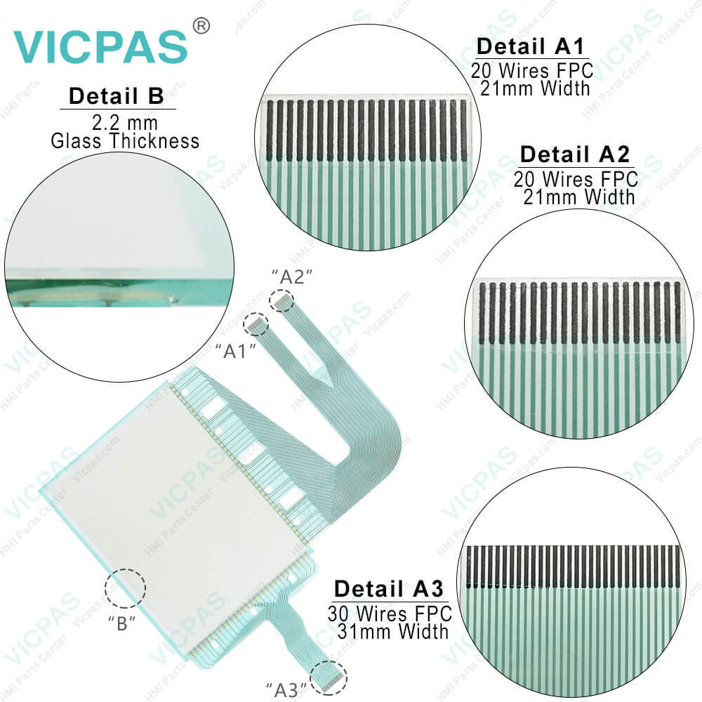 GP2600-TC41-24V GP2600-TC41-24V-M Overlay Touch Membrane