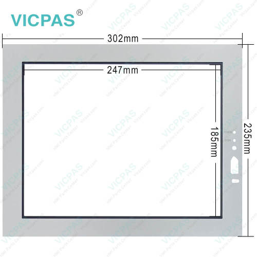 3480801-11 PS3651A-T42-24V Front Overlay Touch Membrane